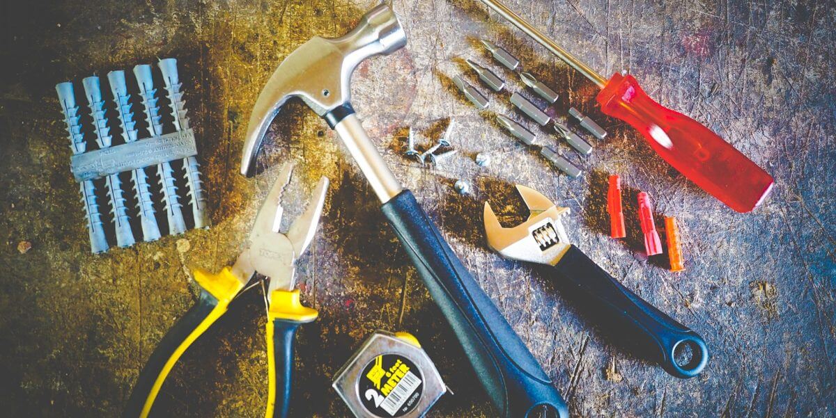 various hand tools